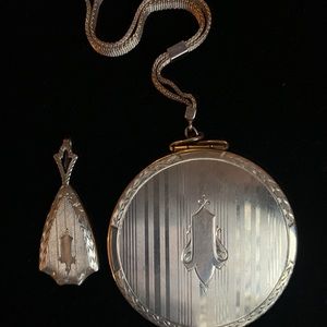 Vintage W&H Co. Sterling Compact Wristlet